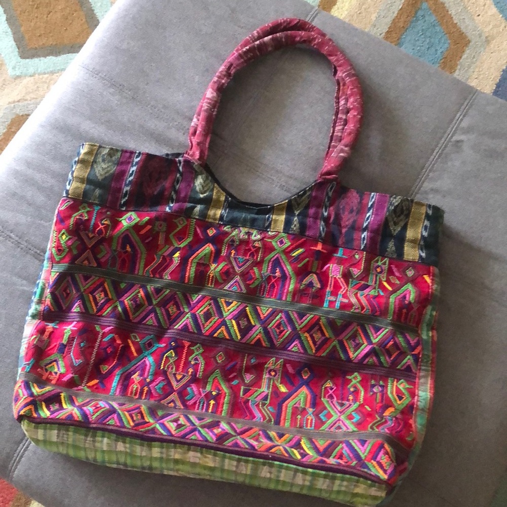 Beautiful Guatemalan tote bag.